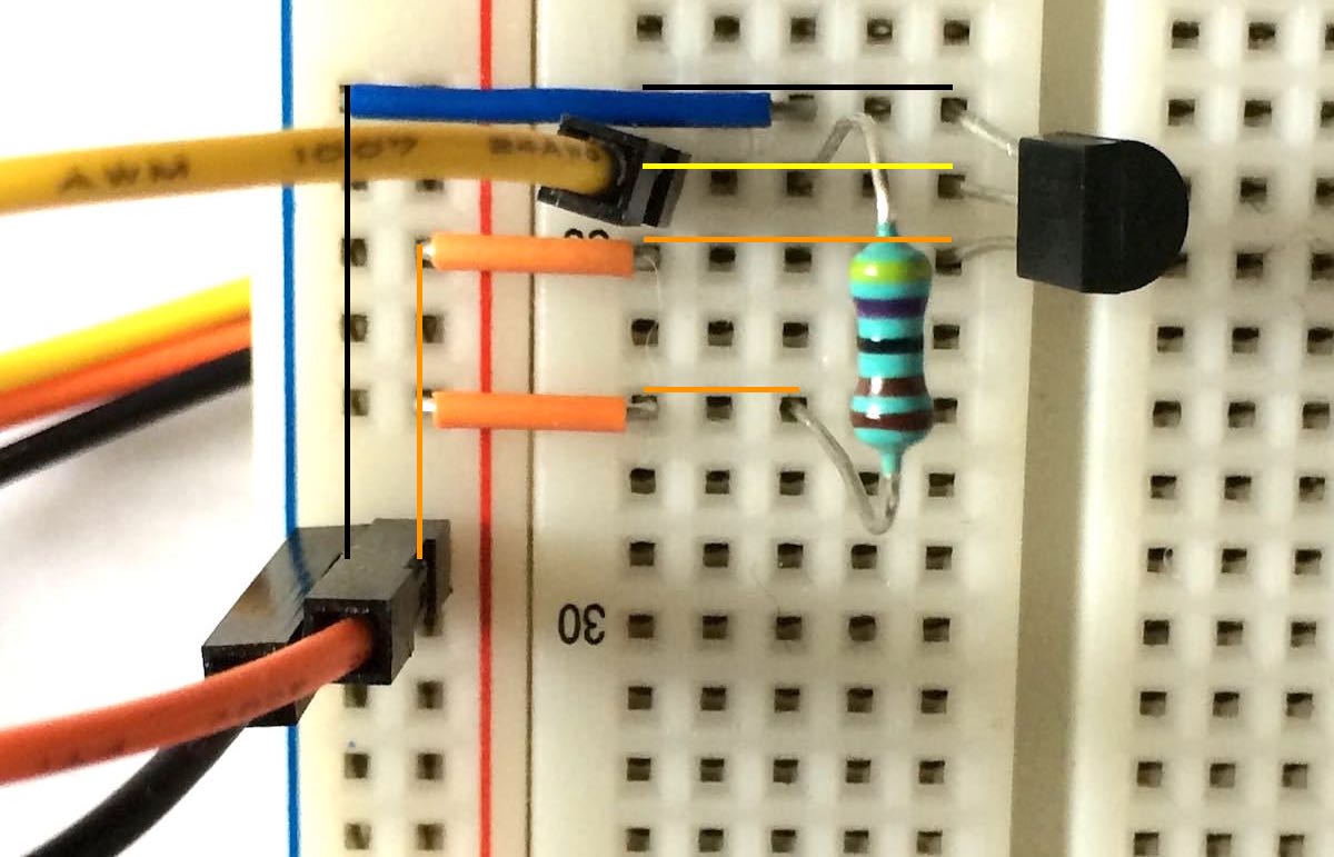Breadboard connections